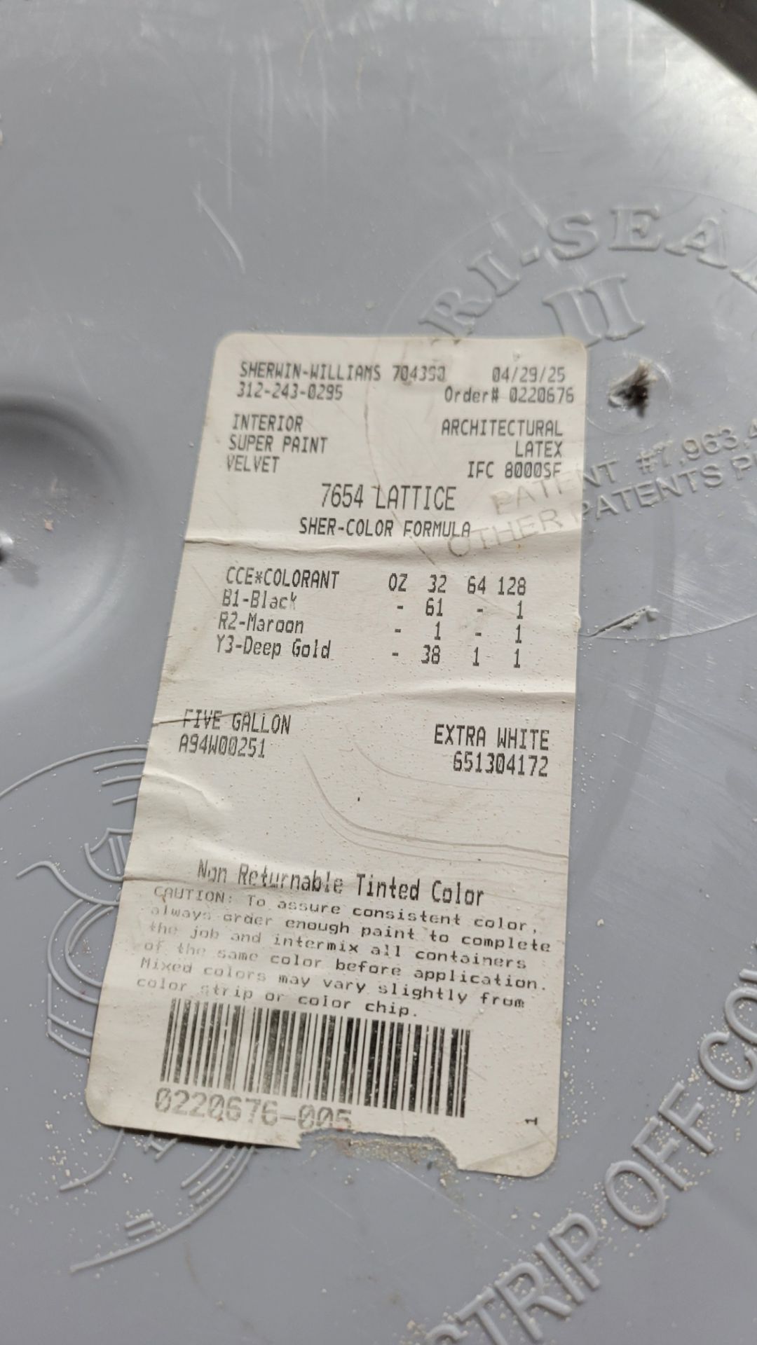 Grey Paint $50 - photo 2