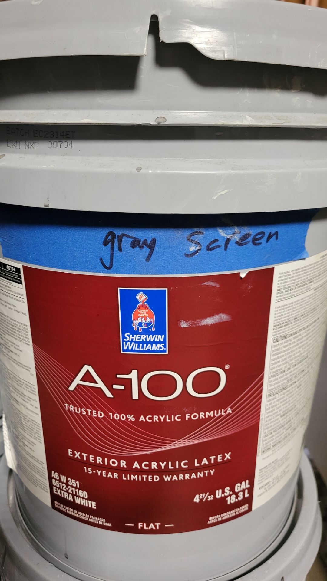 Grey Paint $50