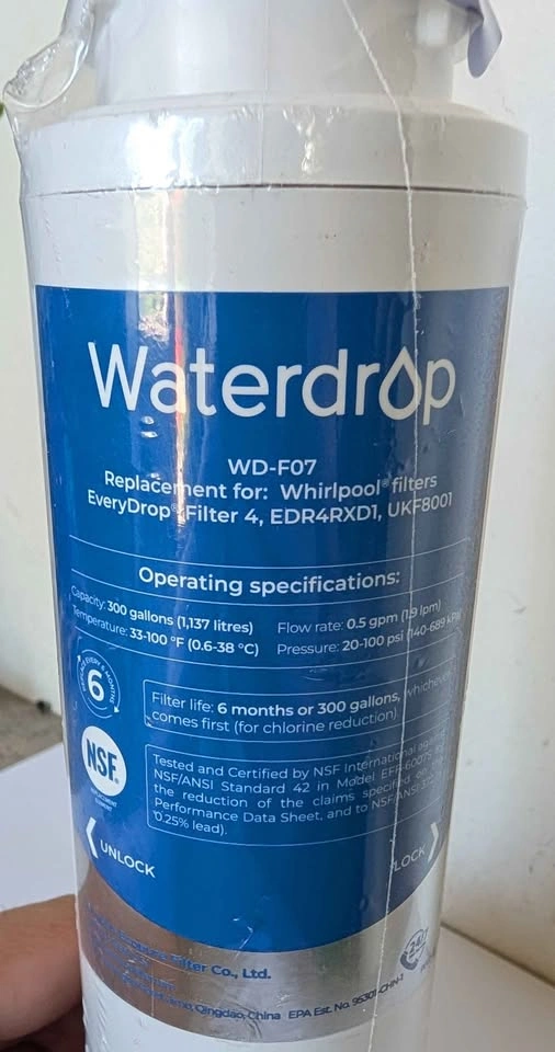 Waterdrop WD-F07 Refrigerator Water Filter - photo 2