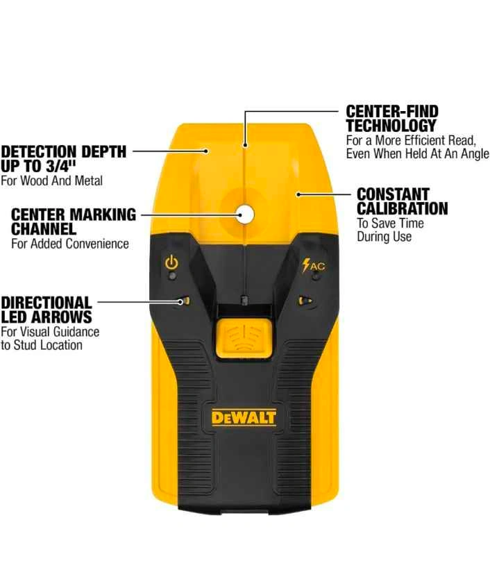 DEWALT 3/4 in. Stud Finder (DW0100) - photo 2