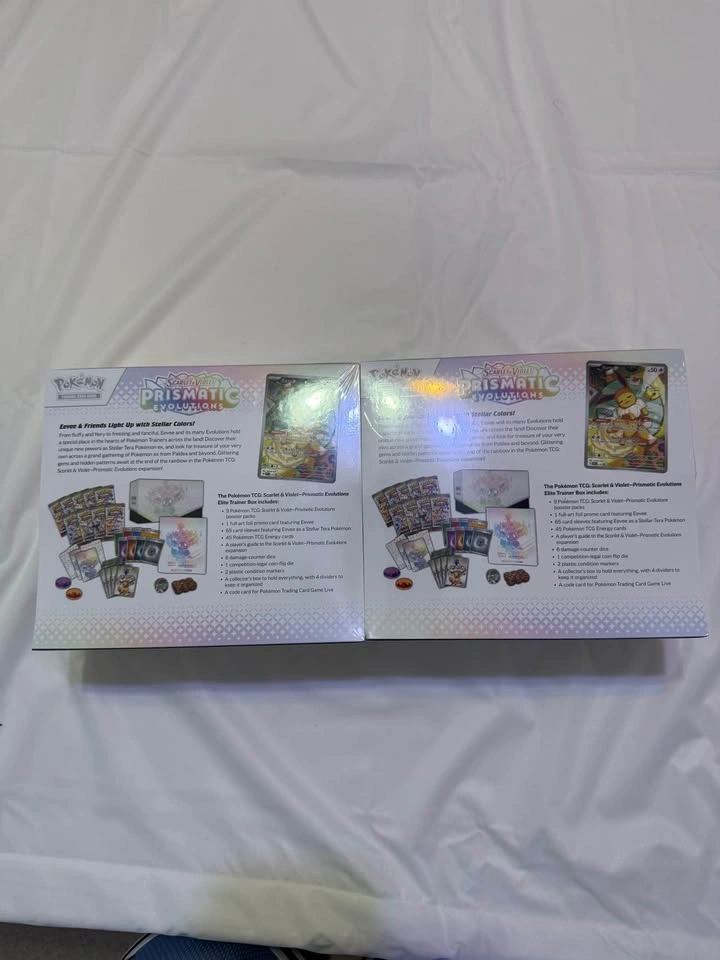 Prismatic evolution elite trainer box - photo 2