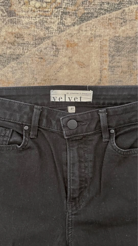 Velvet by Graham & Spencer Kate High Rise Cropped Jeans - photo 2