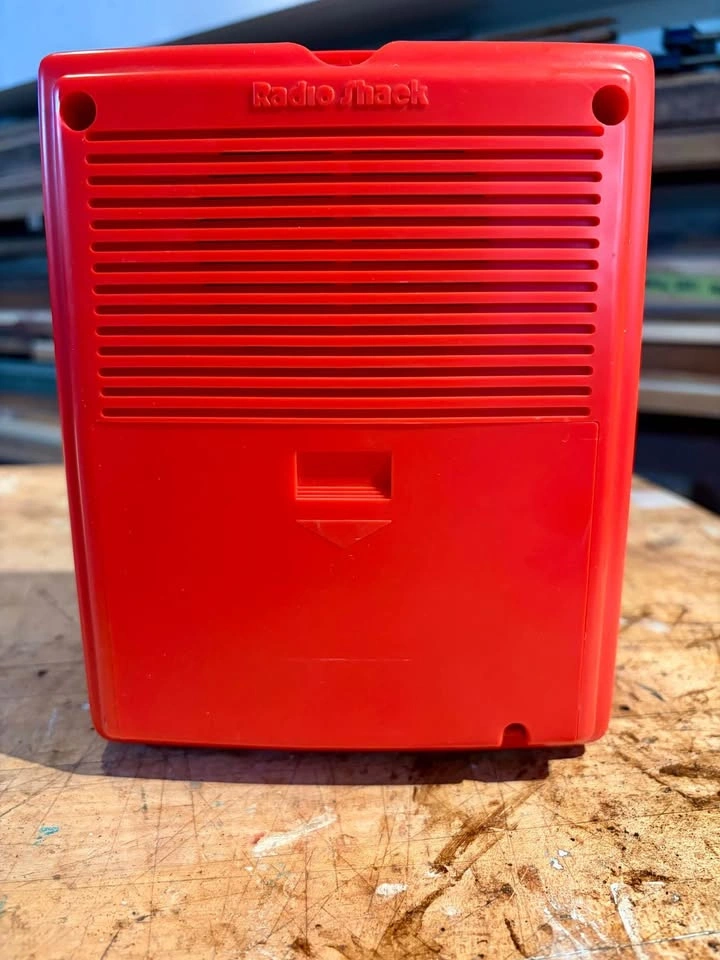 Realistic CTR-42 Red Cassette Recorder - photo 5