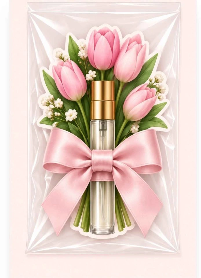 Petal Bloom Charms Floral Perfume Favors