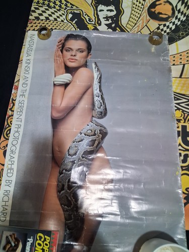 Nastassja Kinski And The Serpent Poster 1981 Signed Avedon