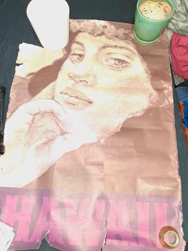 Peggy Hopper "HAWAII" Poster/Print on Paper - Unframed