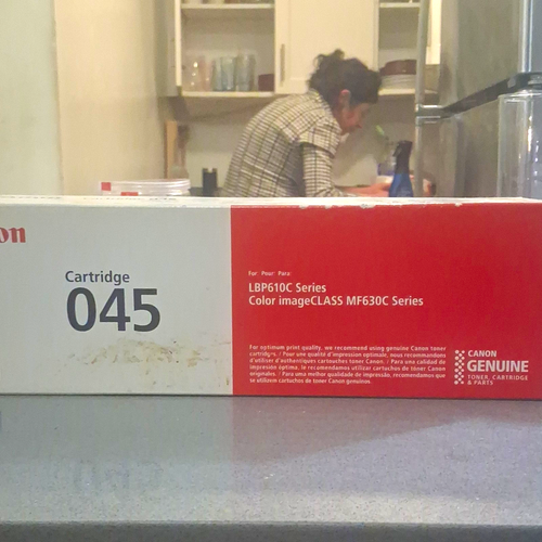 Canon Genuine 045 Cyan Laser Toner Cartridge 1241C001AA