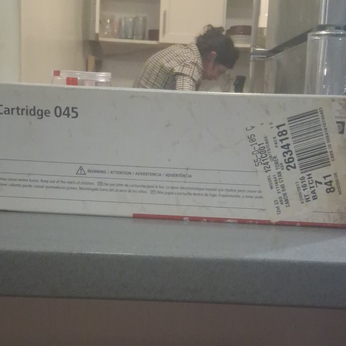 Canon Genuine 045 Cyan Laser Toner Cartridge 1241C001AA - photo 2