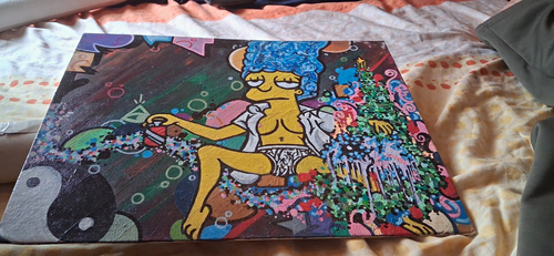 Marge Simpson psychedelic version
