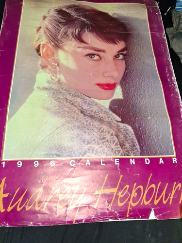 1996 Audrey Hepburn Collectible Calendar