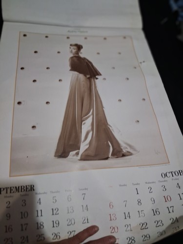 1996 Audrey Hepburn Collectible Calendar - photo 5