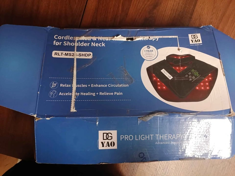 DGYAO Cordless Red & Near-Infrared Light Therapy Shoulder & Neck - photo 2