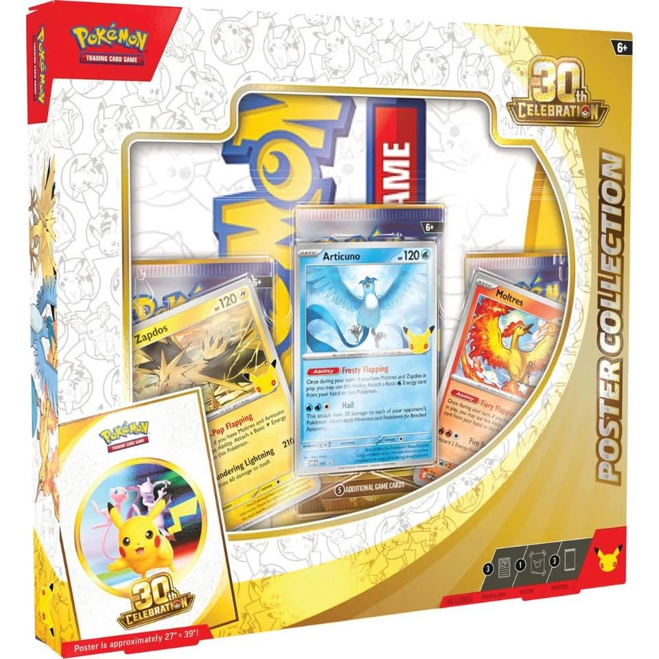 Pokemon 30th anniversary poster collection