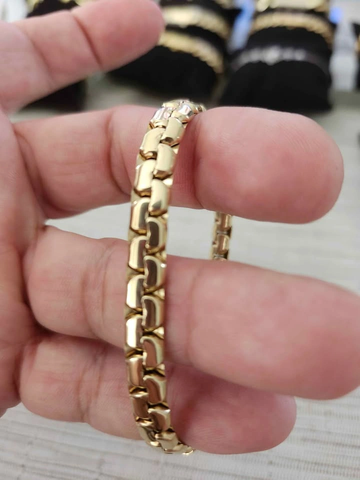 14K Yellow Gold Link Bracelet - photo 3