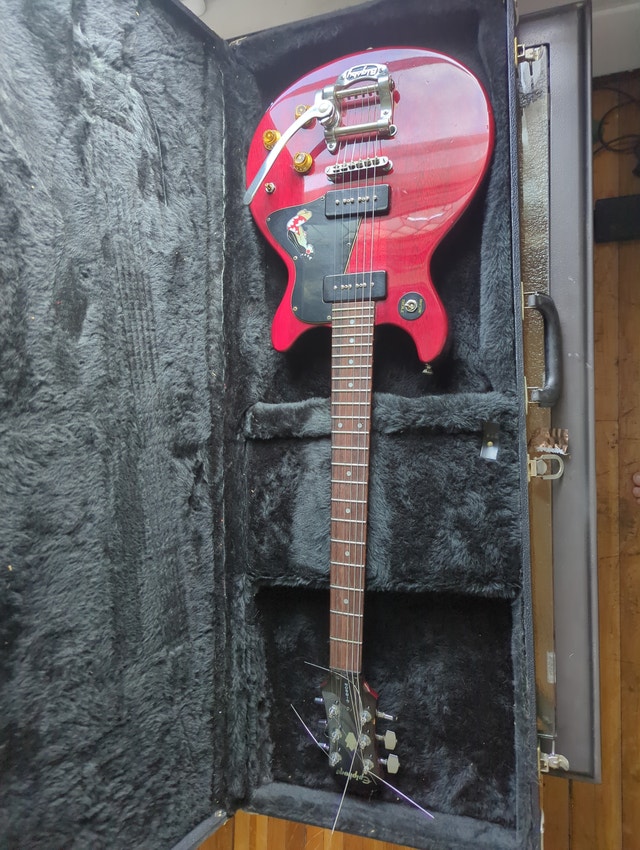 Korean made Gibson Epiphone with Bigsby Tremolo Bar - photo 2