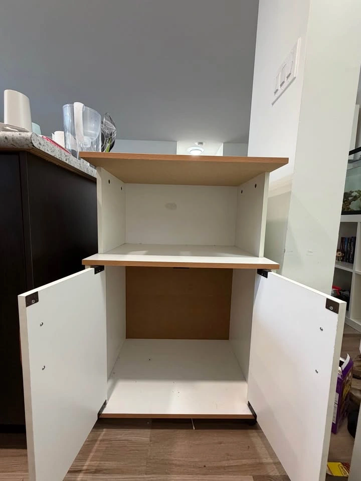 KITCHEN MICROWAVE/PANTRY CART - photo 2