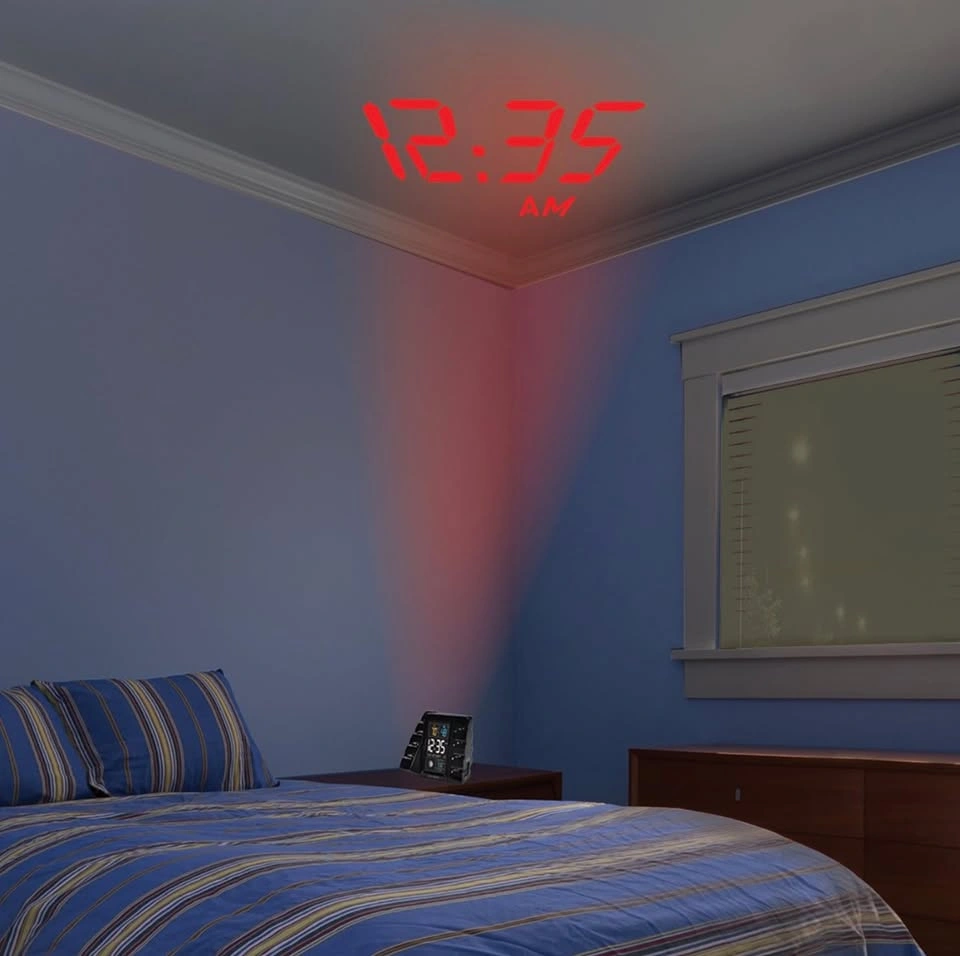 AcuRite 13020 Intelli-Time Projection Alarm Clock - photo 3
