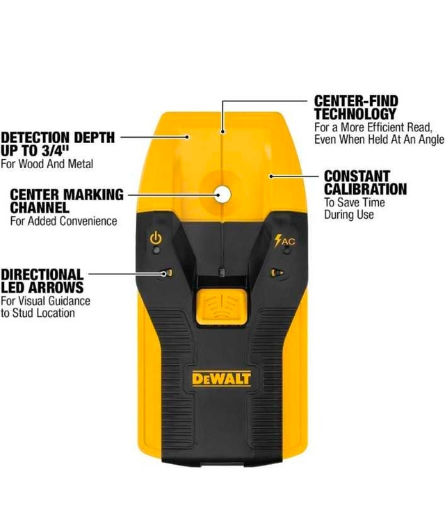 DEWALT 3/4 in. Stud Finder (DW0100) - photo 2