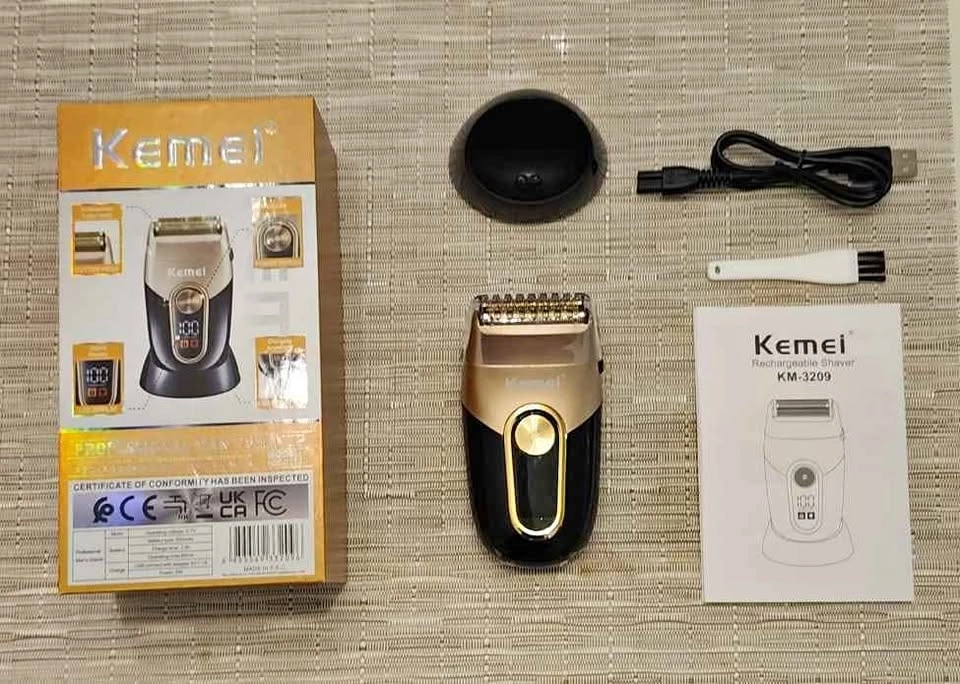 Professional Grade Kemei Reciprocating Shaver