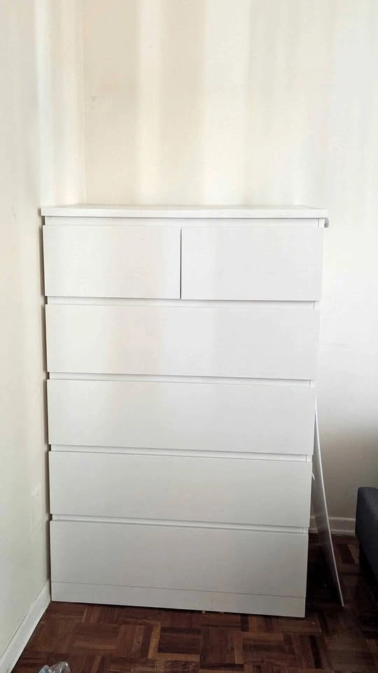 IKEA MALM Chest of 6 Drawers