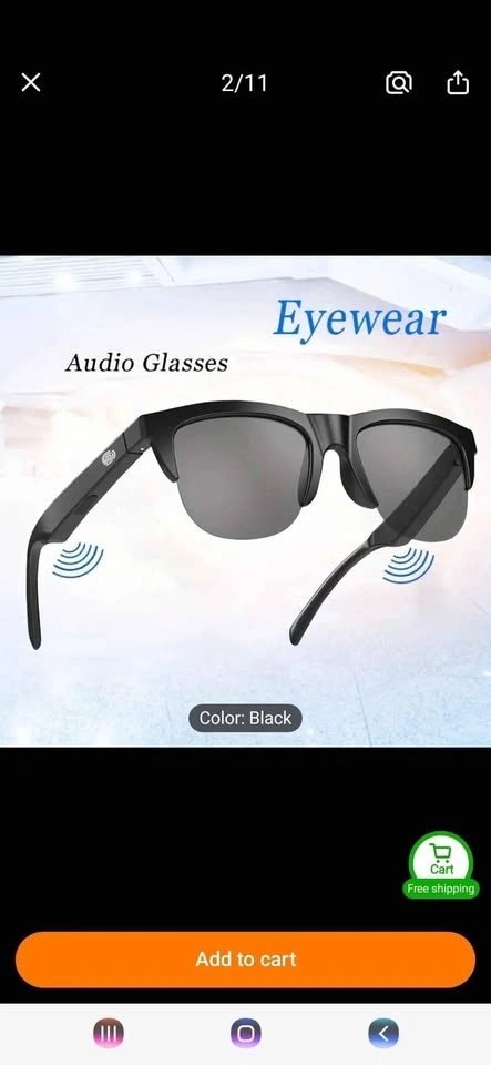 XG88 PRO Wireless Headset Glasses - photo 4
