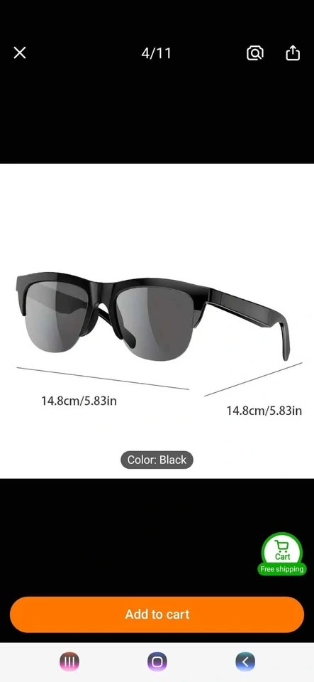 XG88 PRO Wireless Headset Glasses - photo 5