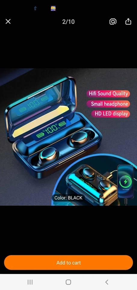 True wireless headset BTH-F9-5 - photo 5