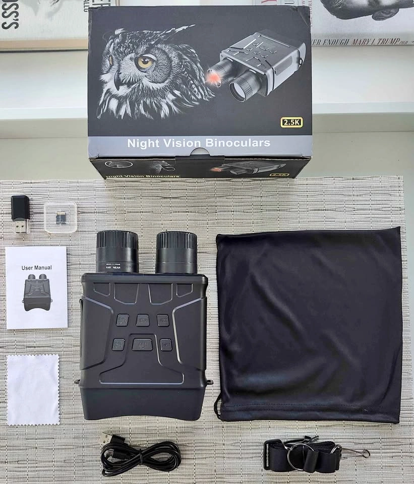 Night Vision Binoculars/Video Camera & Pictures