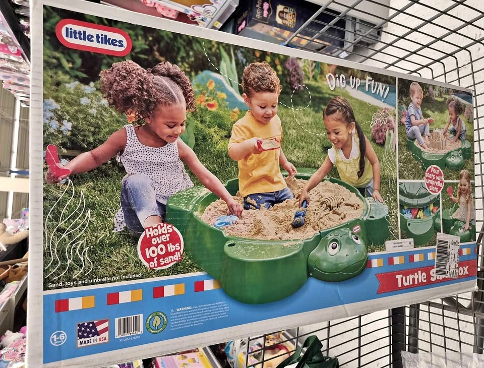 Brand New Little Tikes Turtle Sandbox