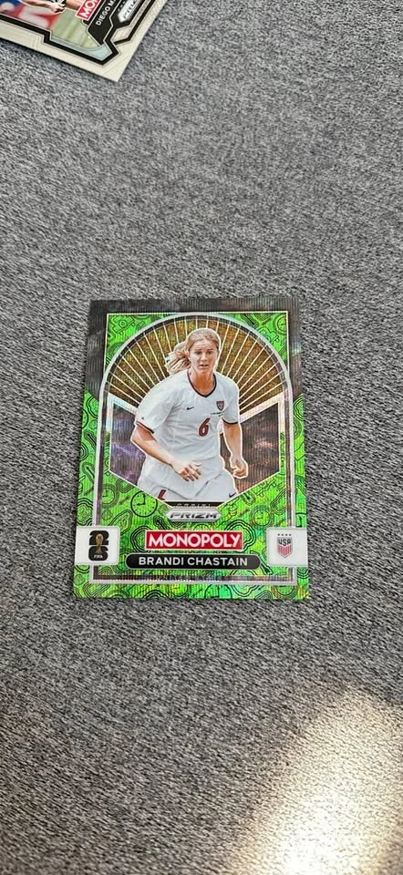 Brandi Chastain 2026 Panini Prizm Monopoly FIFA World Cup #89 Gr