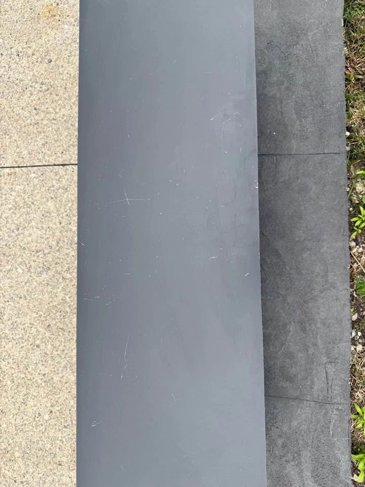 Black Low Profile TV Stand with Shelf - photo 2