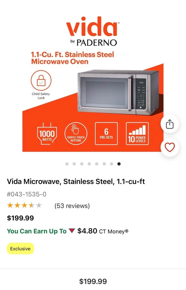 Vida Paderno Microwave - photo 3