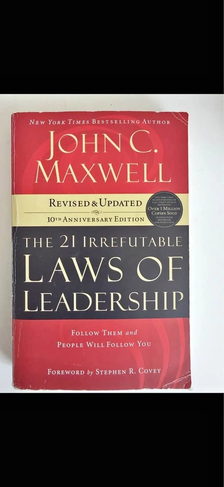 The 21 Irrefutable Laws of Leadership Book
