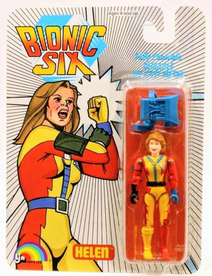 Vintage 1986 LJN Toys Helen Bennet Bionic Six Action Figure - photo 4