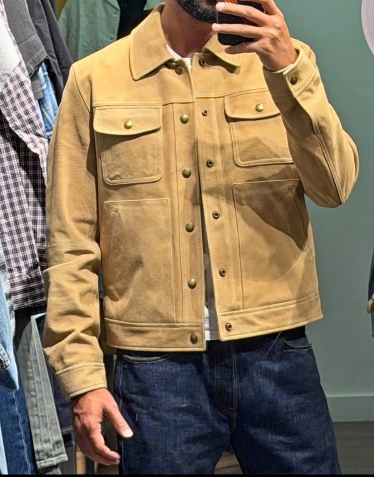 Suede Jacket Banana Republic