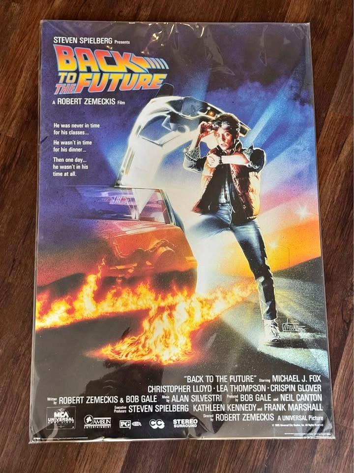 Back to the Future and Dragon Ball Posters