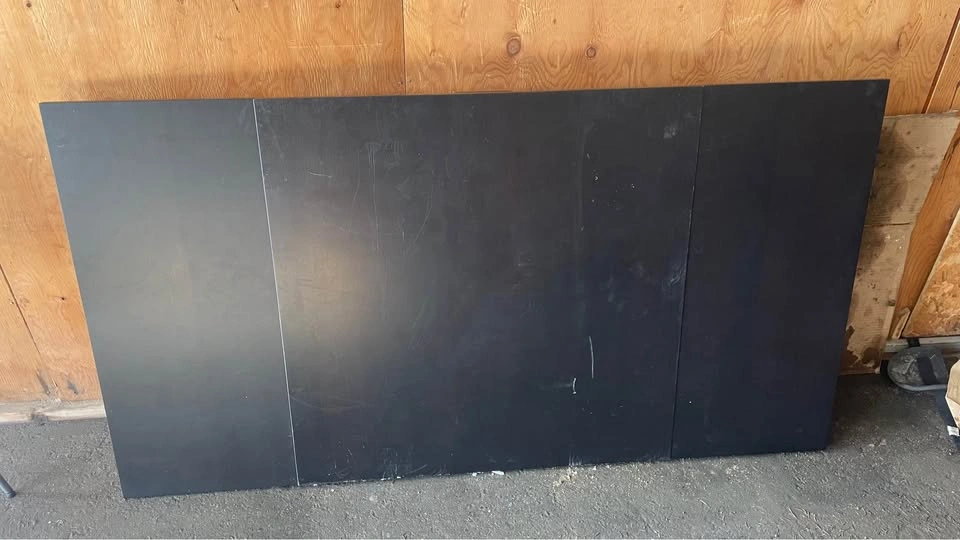 Black Extendable Dining Table - photo 2