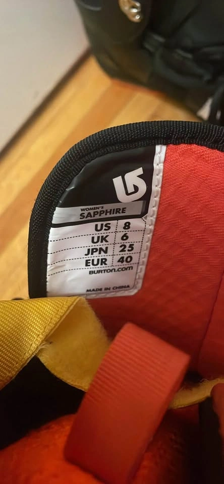 Burton Sapphire Snowboard Boots Women's US 8 - photo 3