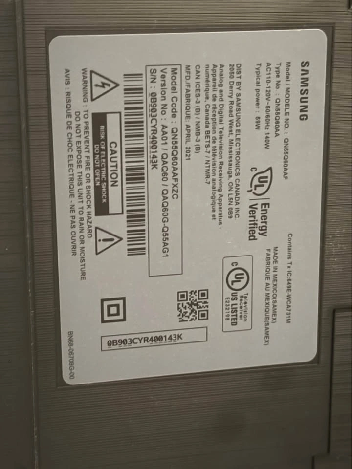 Samsung 55 inch QLED Smart TV - photo 2
