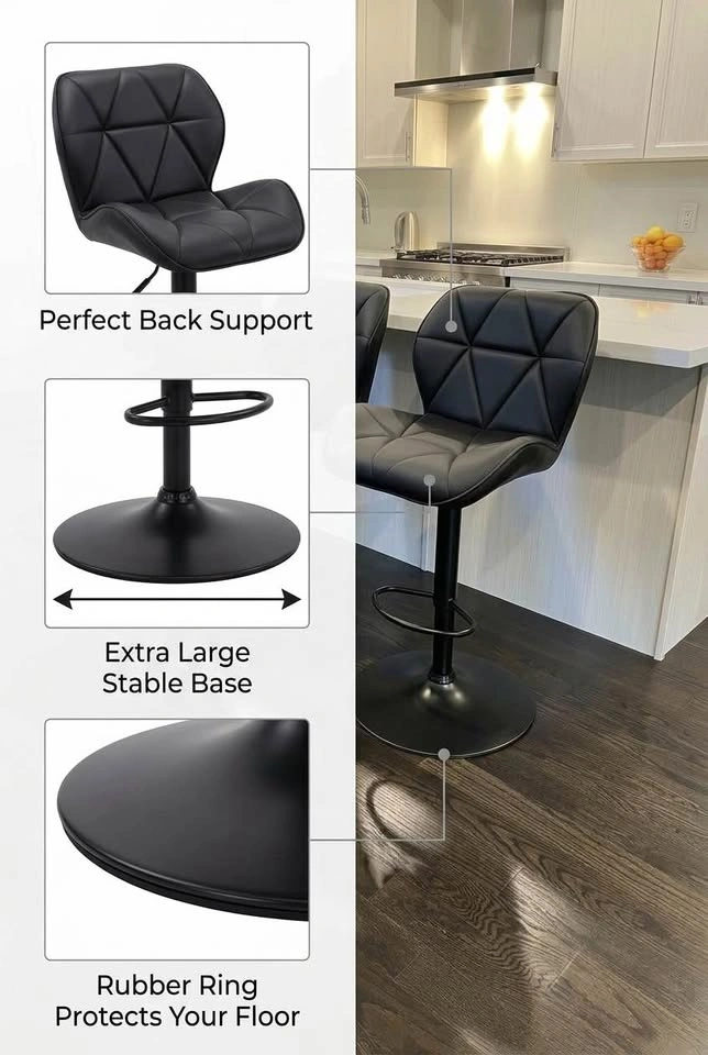 Warehouse Sale‼️Brand New All Black Bar Stools - photo 3
