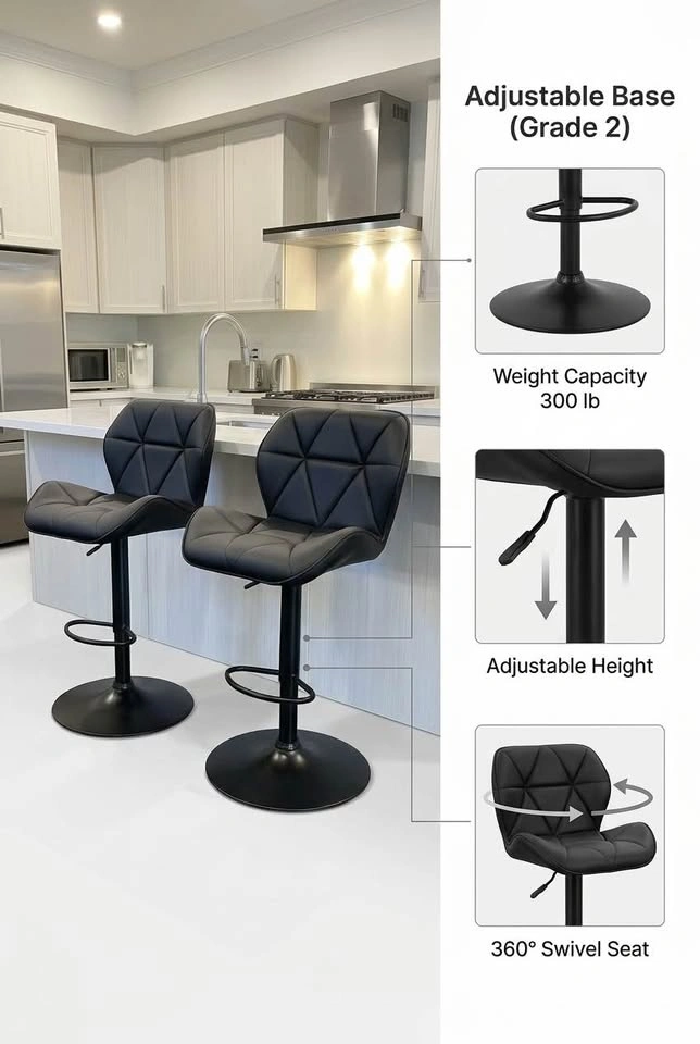 Warehouse Sale‼️Brand New All Black Bar Stools - photo 5