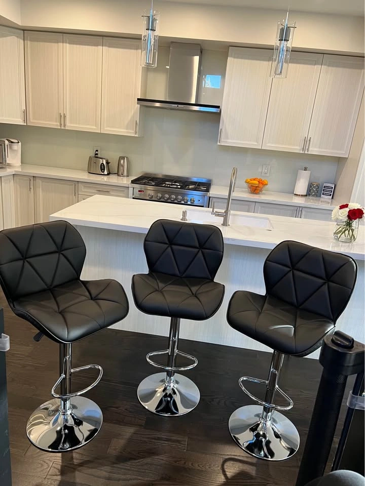 Contemporary Black Bar Stools. Warehouse Sale - photo 3