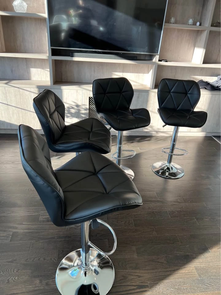 Sale! Modern Black/Silver Bar Stools - photo 3