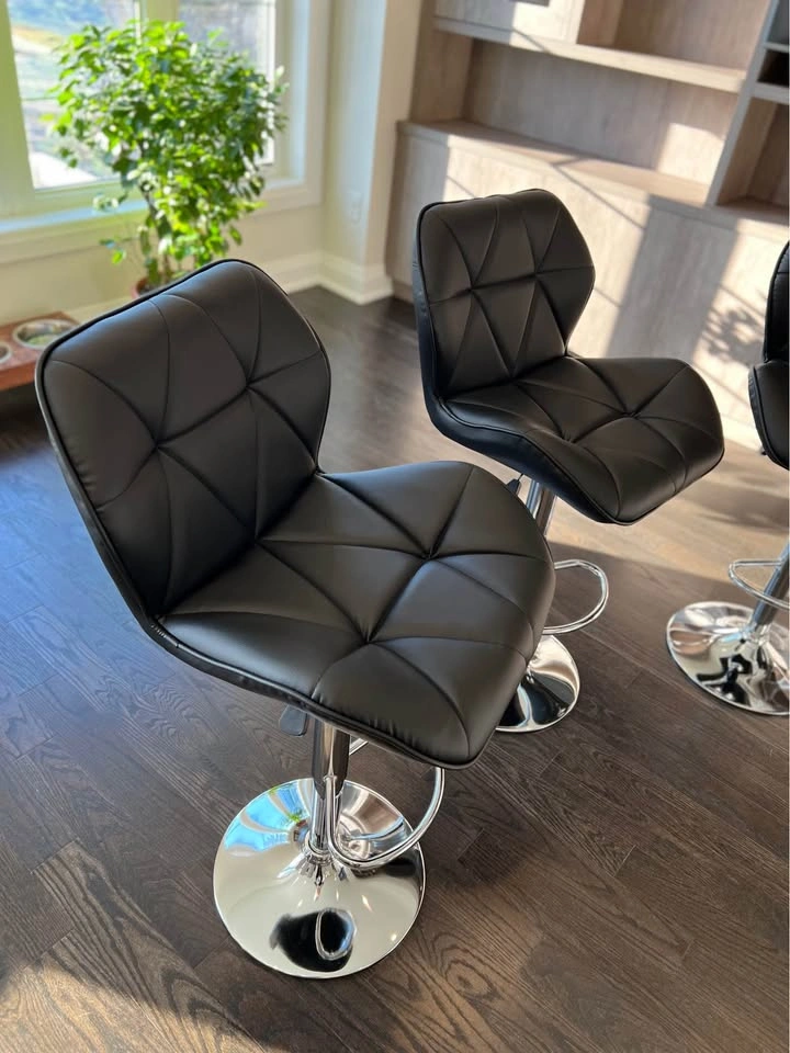 Sale! Modern Black/Silver Bar Stools - photo 4
