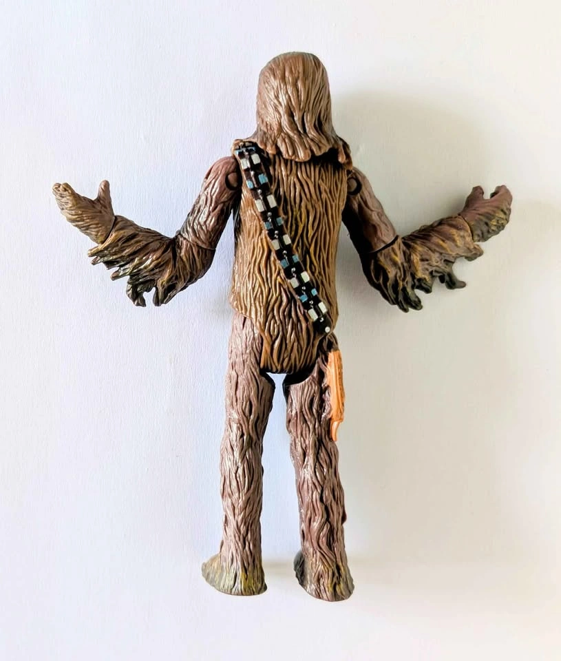 2002 Hasbro Chewbacca Action Figure from Star Wars Cloud City Ca - photo 2