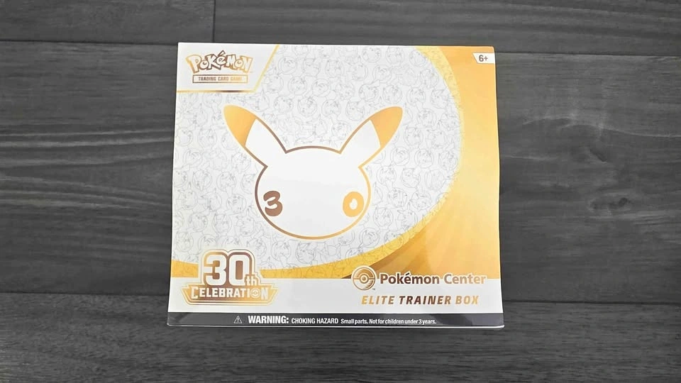 Pokemon TCG 30th Celebrations Pokemon Center ETB
