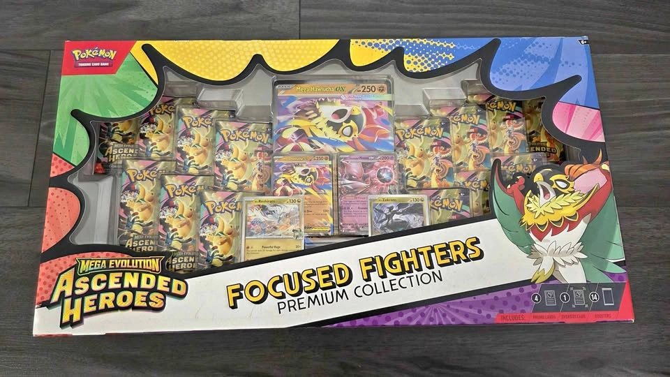 Pokemon TCG Ascended Heroes Focused Fighters Box