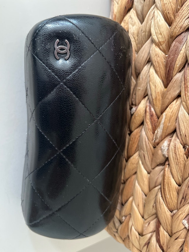 Chanel sunglasses case and tissue