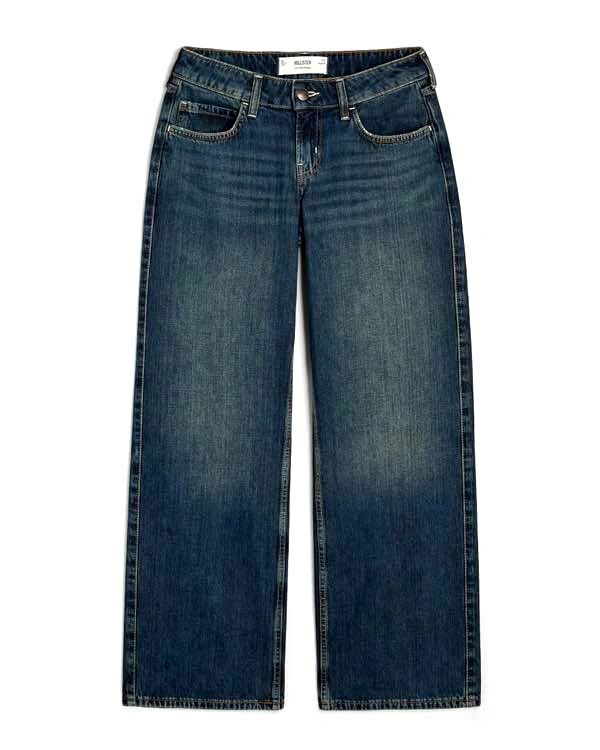 Hollister Low Rise Baggy Jeans Size 33W