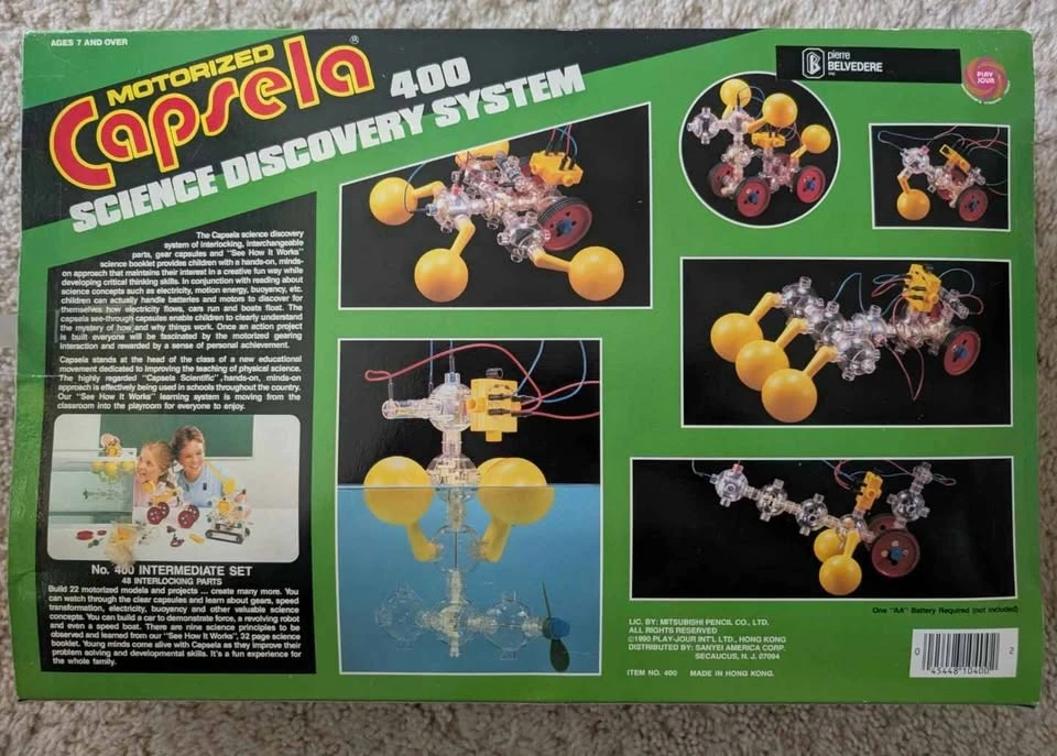 Vintage 1978 Capsela 400 Motorized Science Discovery System - photo 2